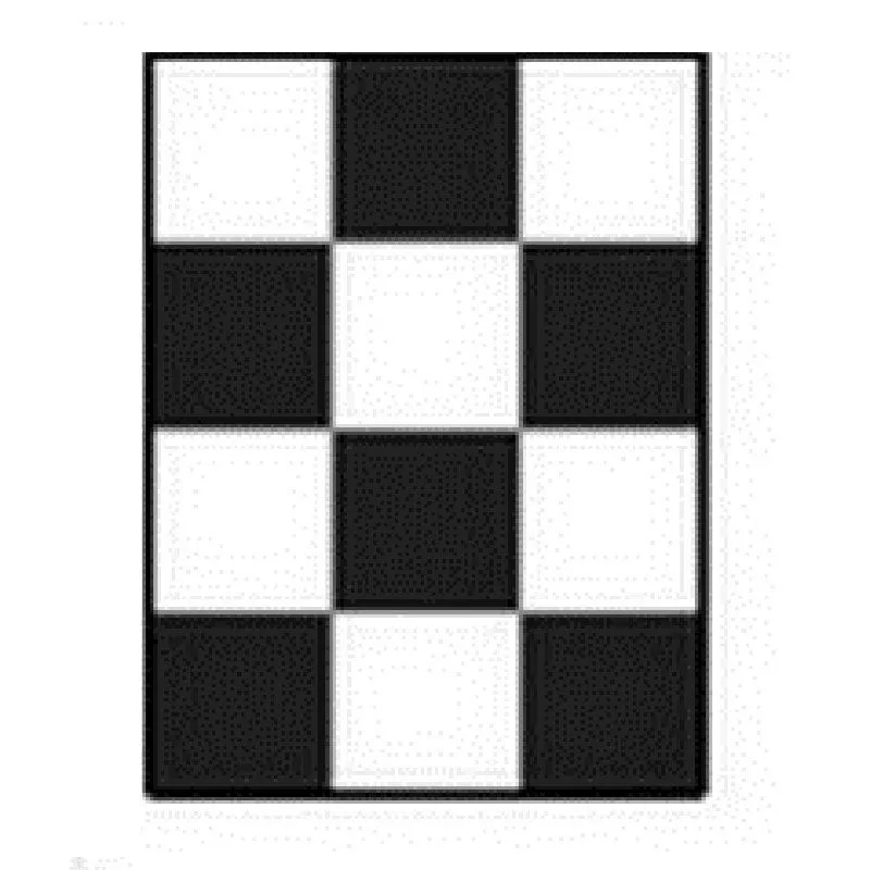 Шахматная доска для определения укрывистости 90х120 мм (10шт.)