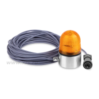 Лампа сигнальная Eresco с кабелем 20 м