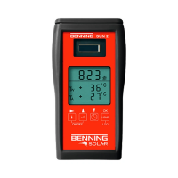 Тестер для измерения уровня инсоляции и температуры BENNING SUN 2